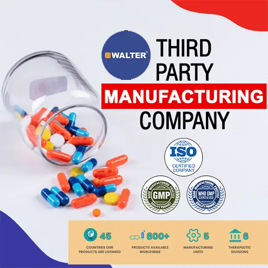 Third Party Pharma Manufacturing Company in India Walter Healthcare
